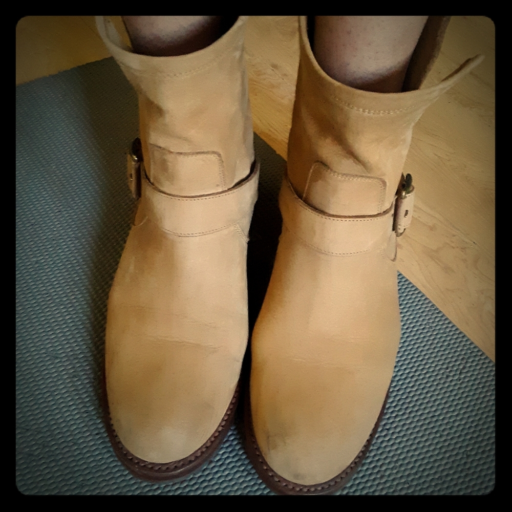 Frye Natalie short engineer boot